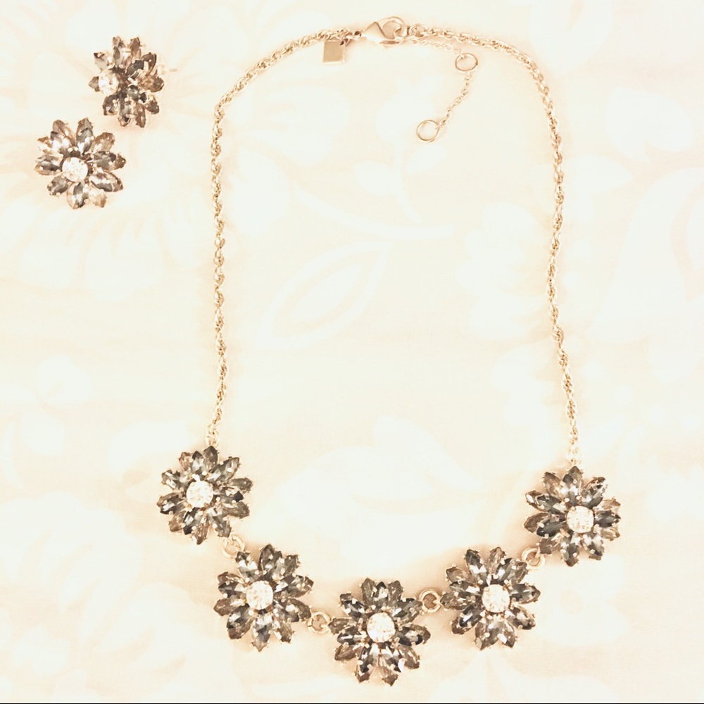 Banana Republic Necklace & Earrings Set